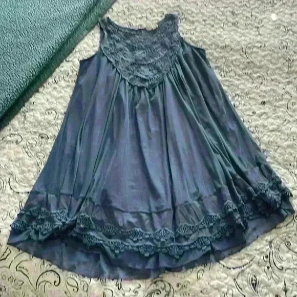 Blue Altar’d State sleeveless dress size small - Picture 1 of 10